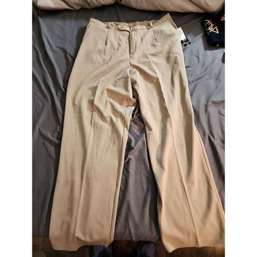 Briggs Woman New York Business Khakis, Sz 24W, Black, Belt Loops, Easycare, NWT